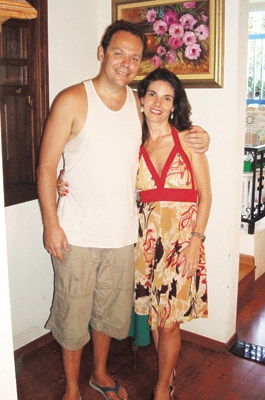 Casal Coenraad (Maria Carmen) Van de Poll: agora em Franca